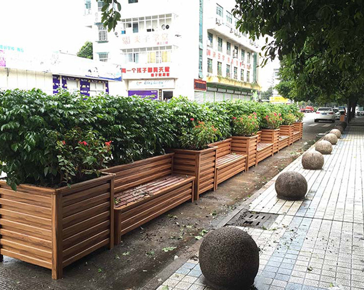 鋁合金座椅花箱實(shí)拍圖